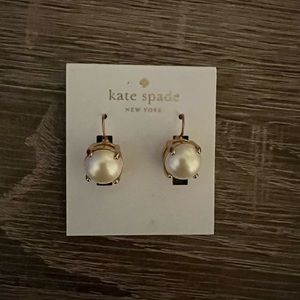 Kate Spade Pearl Earrings // Never Worn